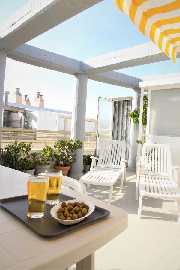 La Perla Apartment, Paradis Park, La Pineda - Atico 1ª Linea - Solarium - Wifi - Piscina エクステリア 写真