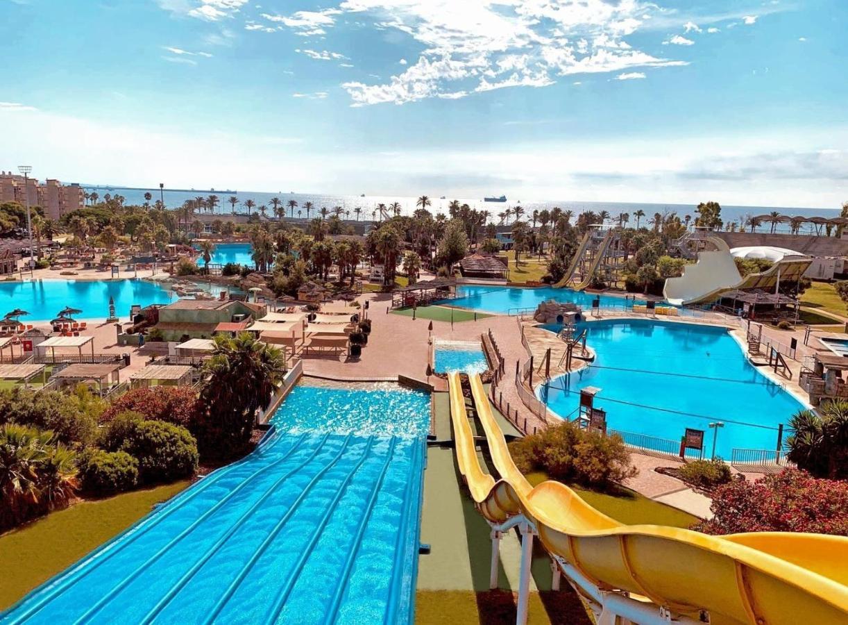 La Perla Apartment, Paradis Park, La Pineda - Atico 1ª Linea - Solarium - Wifi - Piscina エクステリア 写真
